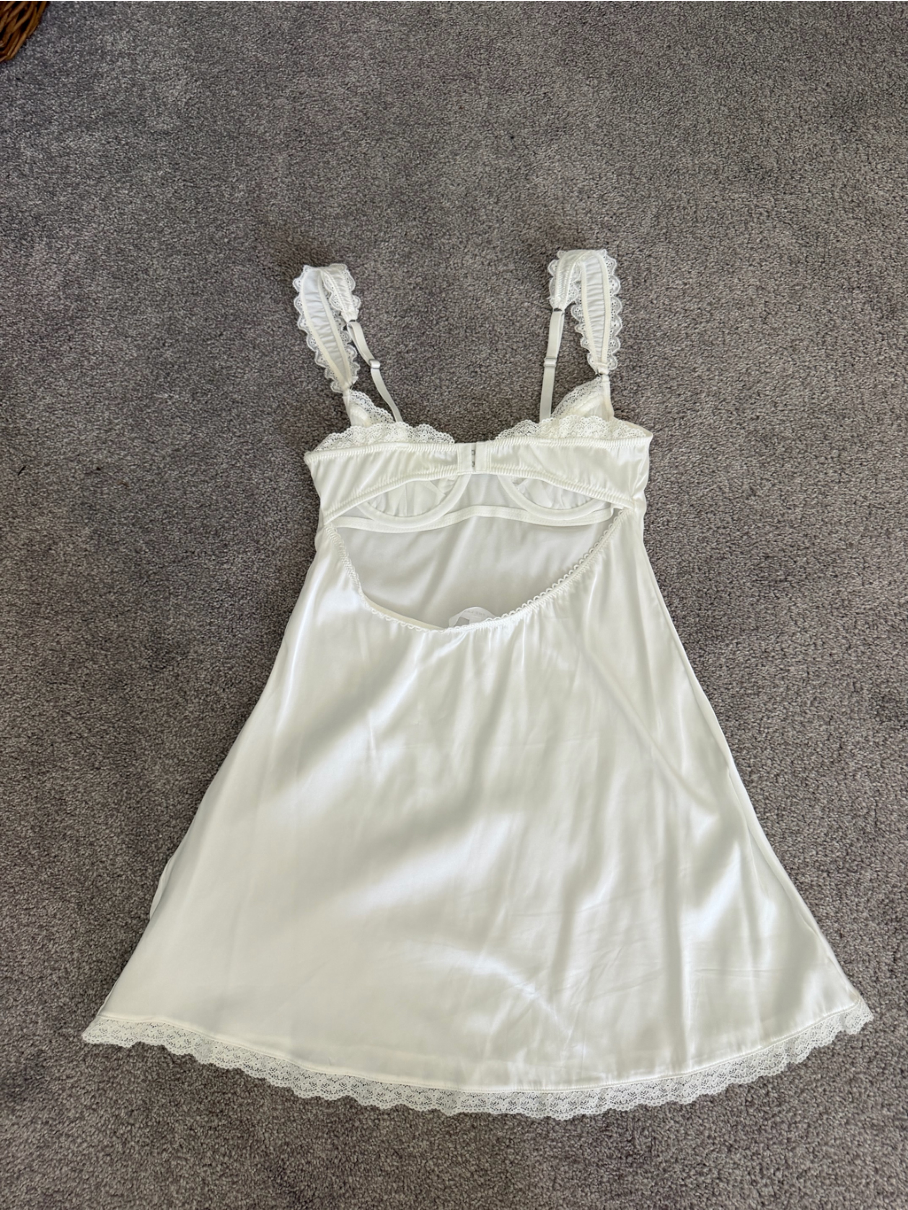 Kat The Label Celeste Slip Ivory — image 2 of 5